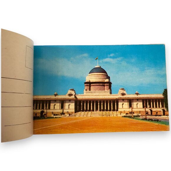 VTG Delhi India in Pictures Postcard Book Folder 20 Cards Mid-Century Souvenir - Picture 4 of 9